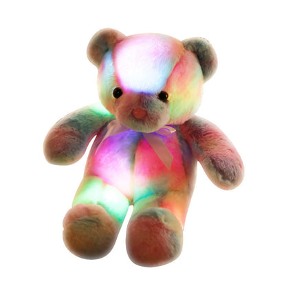 ⏳Begrenset tidsbegrenset 48 % rabatt⏰Bamse, fargerikt LED-lys, kosedyr🌈🧸