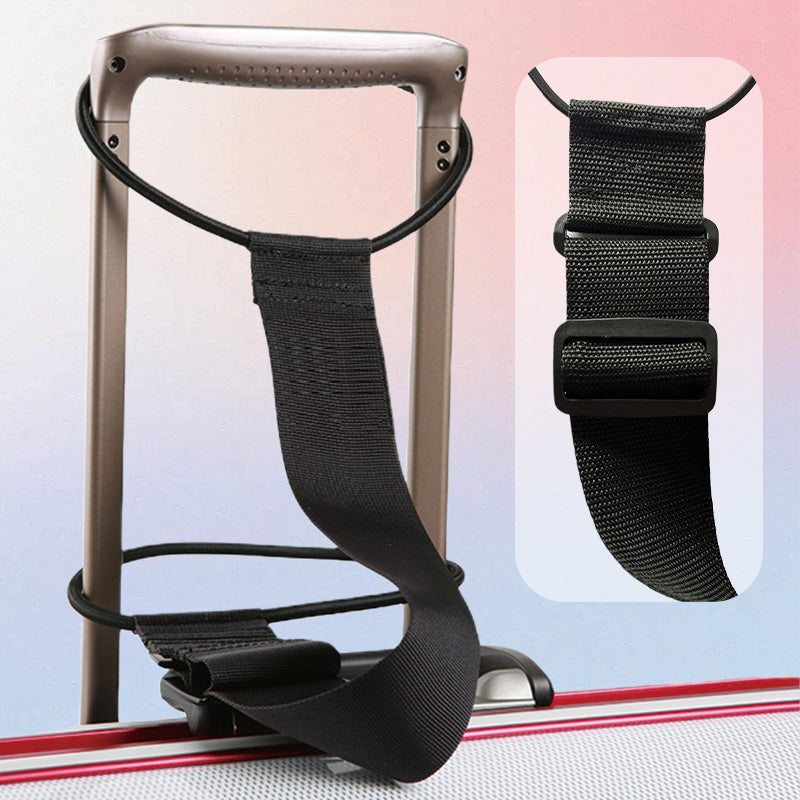 🖤Begrenset julesalg! 50 % RABATT ✨ Elastisk bagasjestropp (håndfri for reiser) – Fest vesker til kofferten for flyplasser/ferier/forretningsreiser!