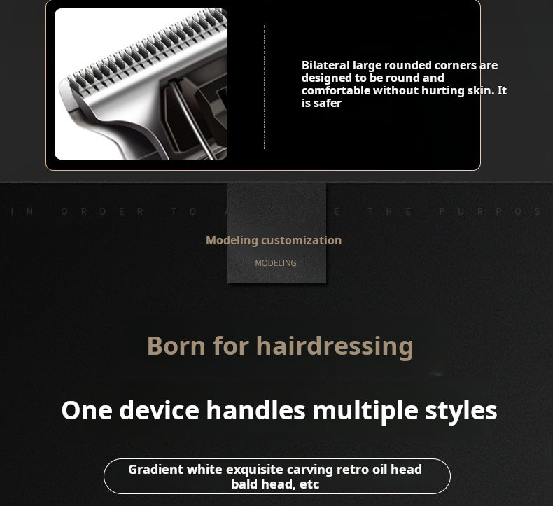 🎁 Beste gave: Trådløs hårtrimmer for uanstrengt stell!