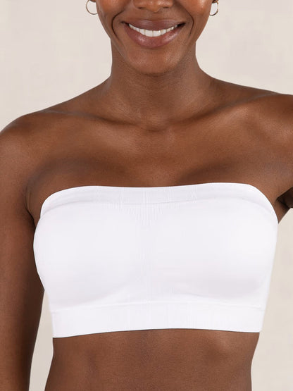 ⛱️🤩🔥Konverterbar stroppeløs bandeau-BH med trådløs komfort, sklisikkert grep og avtakbare stropper