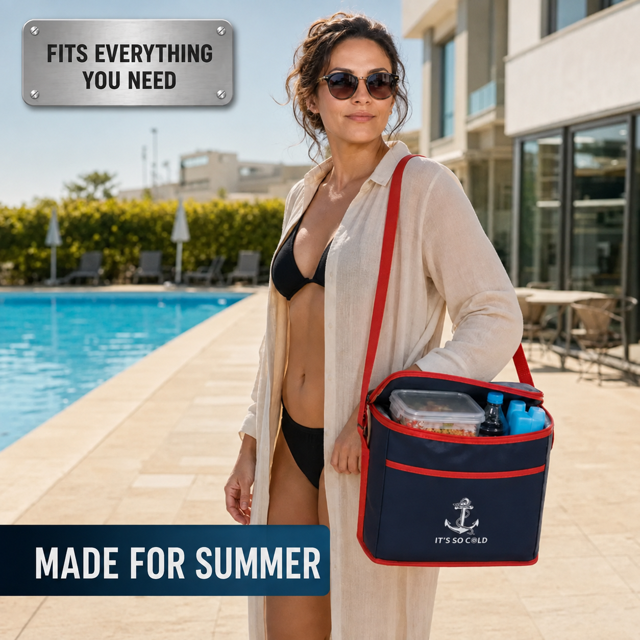 ❄️Sommerfrisk 48 % rabatt!🧊Isolert kjølebag som varer hele dagen – Tilgjengelig i 6 l, 11,5 l og 20 l