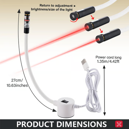 📢📢 48 % RABATT!! ✨Magnetisk posisjoneringsquiltelys for symaskin