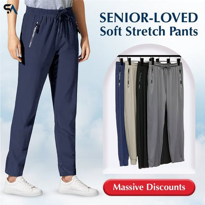 💖SISTE DAGS SALG 48 % RABATT💖🎁Unisex Ultra Myke Stretch Perfect Falling Casual Bukser 2