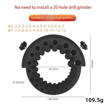 🎄Juletilbud ALLTID 48 % RABATT!🧰 Multifunksjonell borsliper for vinkelslipere: Rask sliping + slitesterk ABS - Kostnadseffektiv!