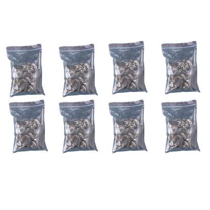 Sett med avtakbare jeansknapper uten sying