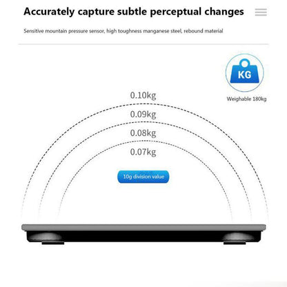 ⏳SISTE DAGS SALG 48% RABATT🔥Smart BMI digital trådløs vekt med LCD-skjerm