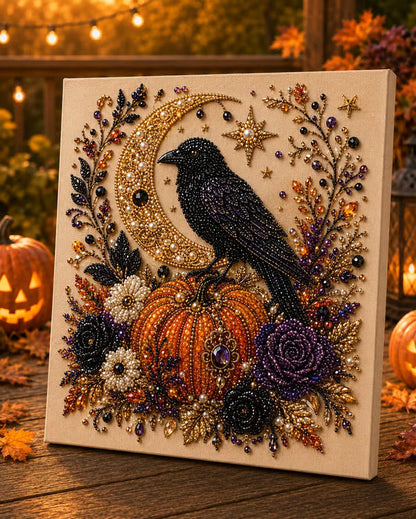 🔥Siste dag 48 % RABATT - 👻✨Halloween spøkelsesperlekunst DIY-sett