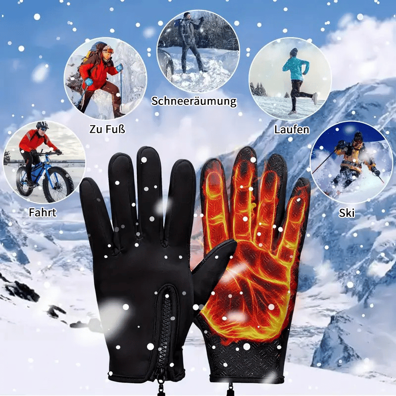 ❄️LSAT DAY SALE 48 % RABATT!!🔥Vanntette termiske hansker med berøringsskjerm🧤