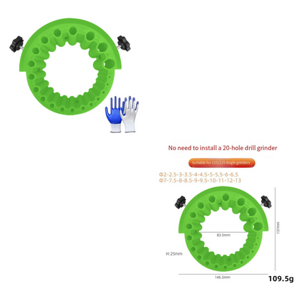 🎄Juletilbud ALLTID 48 % RABATT!🧰 Multifunksjonell borsliper for vinkelslipere: Rask sliping + slitesterk ABS - Kostnadseffektiv!