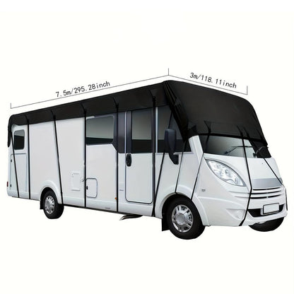 🎃Halloween-tilbud 50 % RABATT!🚐Taktrekk til campingvogn og bobil – 210D Oxford med sikre, justerbare stropper