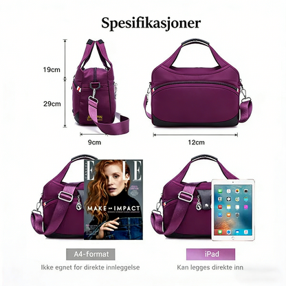 🔥Siste dag: 48% rabatt! ⏰👜Motehåndveske med tyverisikring🎁
