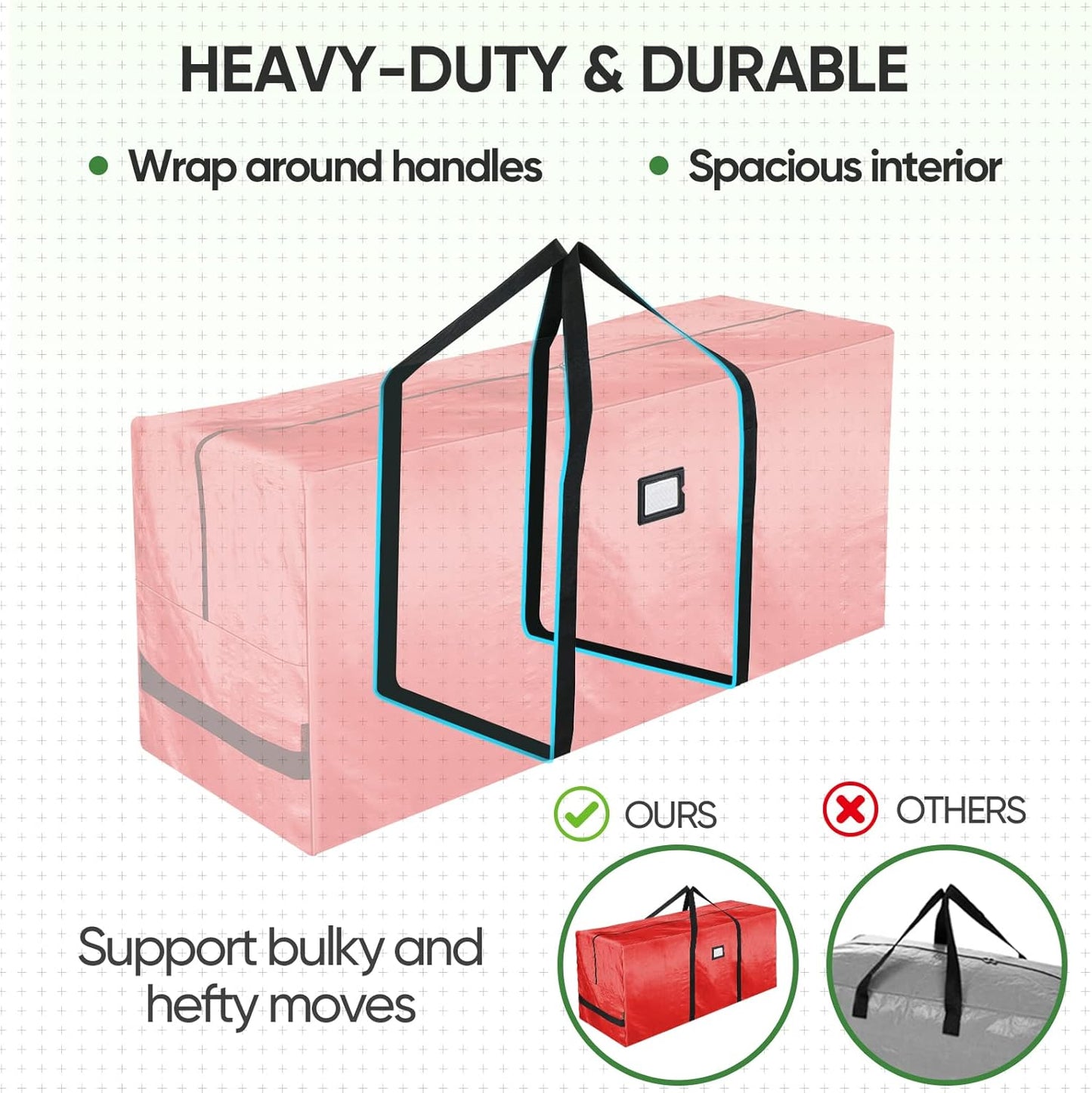 🔥Nyttårstilbud:48 % rabatt🎉Holdbar, vanntett oppbevaringspose til juletre 🎄