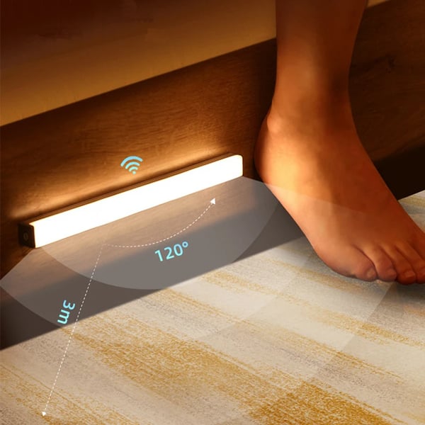 🎁Siste dagers spesialtilbud – 60 % rabatt💡Punch-free Smart Sensor magnetiske oppladbare LED-lys