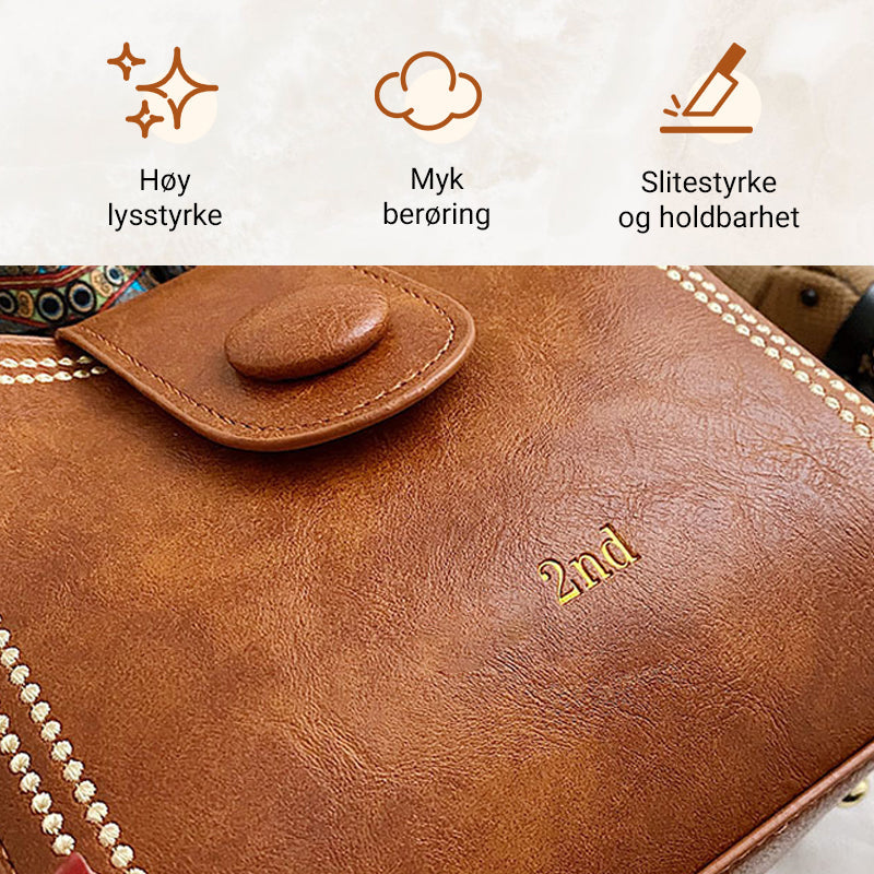 ⏰ 49 % rabatt på den siste dagen ⏰Vintage moteveske med justerbar bredere skulderreim