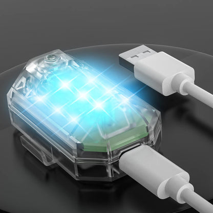 Bil, motorsykkel, modifisert lampe for elektrisk kjøretøy