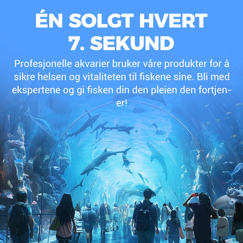 🔥KJØP 1 FÅ 1 GRATIS🔥Kraftig akvarium vannrensetablett