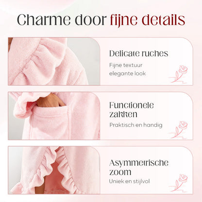 🔥✨Myk og luftig badekåpe 🧖♀️ – Hudvennlig stoff, behagelig varme etter dusjing