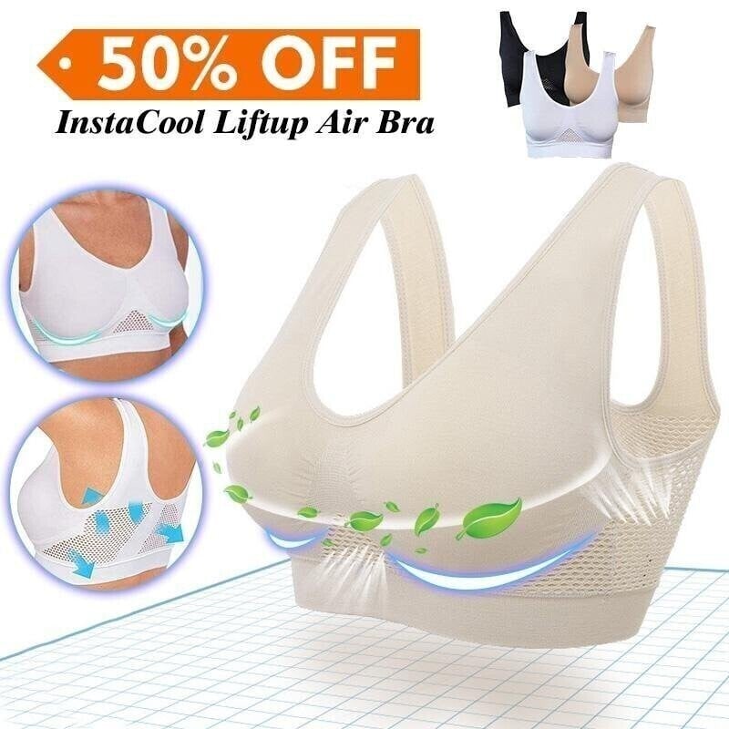【🔥🔥Kjøp 2 og få 1 gratis 】Pustende og kjølig Liftup Air Bra
