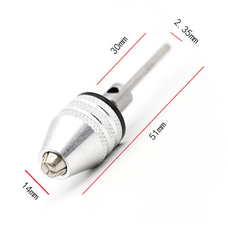 🔧 50 % RABATT NÅ! 3-kjevs chuck for elektriske skrutrekkere og driller – nøkkelfri, hurtigbytte og kompatibel med runde og sekskantede skaft – perfekt for hobby, renovering og presisjonsarbeid 🛠️✨
