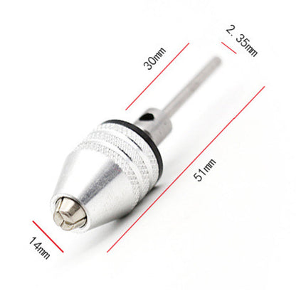 🔧 50 % RABATT NÅ! 3-kjevs chuck for elektriske skrutrekkere og driller – nøkkelfri, hurtigbytte og kompatibel med runde og sekskantede skaft – perfekt for hobby, renovering og presisjonsarbeid 🛠️✨