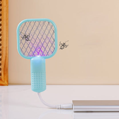 ✨2026 NYHET🔥USB Mini Myggdreper💥Bærbar fluefjerder, insektdreper for skadedyrbekjempelse, myggflaggermus for innendørs og utendørs bruk