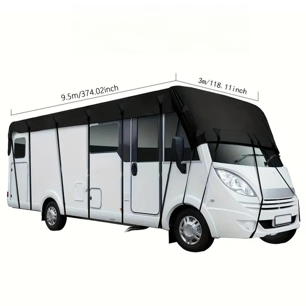 🎃Halloween-tilbud 50 % RABATT!🚐Taktrekk til campingvogn og bobil – 210D Oxford med sikre, justerbare stropper