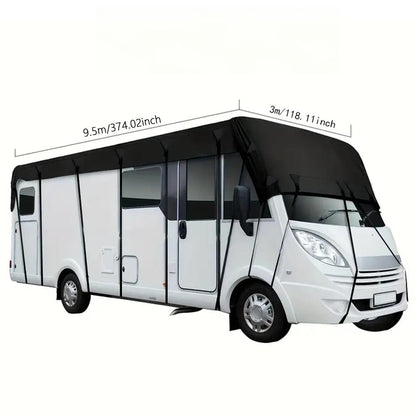 🎃Halloween-tilbud 50 % RABATT!🚐Taktrekk til campingvogn og bobil – 210D Oxford med sikre, justerbare stropper