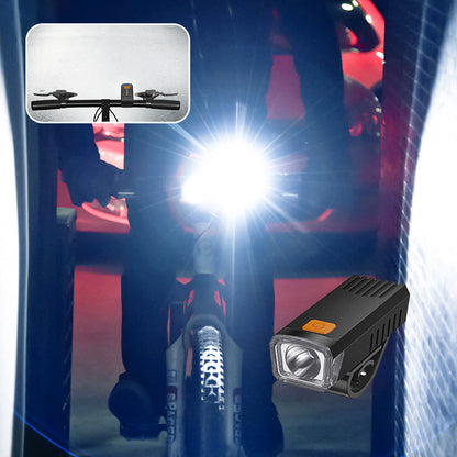 🚴‍♂️ Vanntett, oppladbar LED-sykkellykt med klips – sterk og holdbar ✨