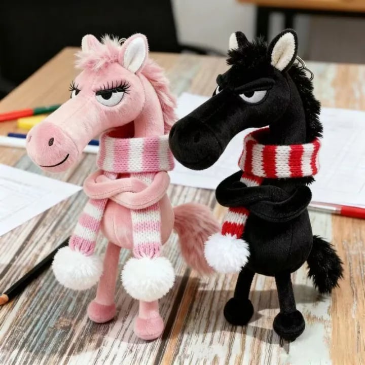 🐎Hestens år Lykkeamulett — Nyttårsgave for lykke i 2026