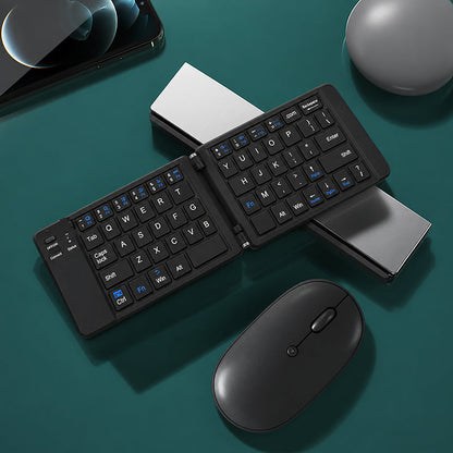 Mini-sammenleggbart tastatur for telefon/nettbrett/laptop