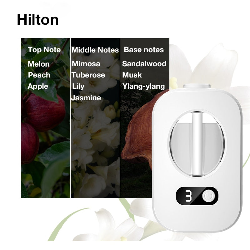 🌿 Smart aromadiffuser – 8 dufter, 4 nivåer, nattlampe. Frisk luft i alle rom! ✨💨