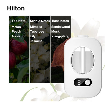 🌿 Smart aromadiffuser – 8 dufter, 4 nivåer, nattlampe. Frisk luft i alle rom! ✨💨