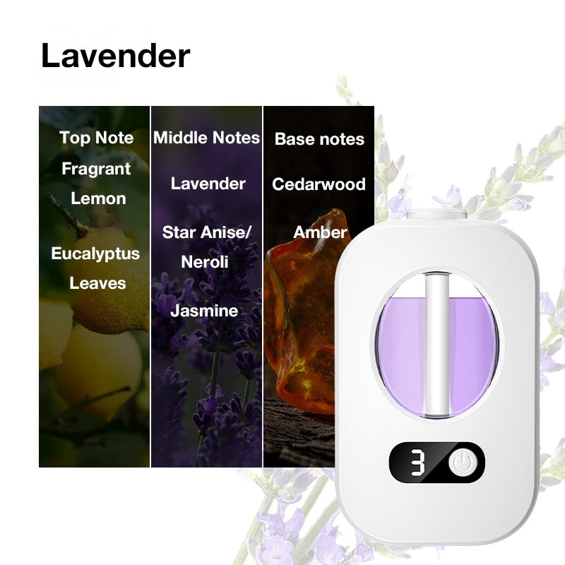 🌿 Smart aromadiffuser – 8 dufter, 4 nivåer, nattlampe. Frisk luft i alle rom! ✨💨