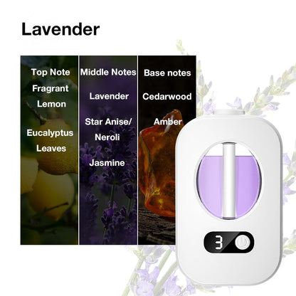 🌿 Smart aromadiffuser – 8 dufter, 4 nivåer, nattlampe. Frisk luft i alle rom! ✨💨