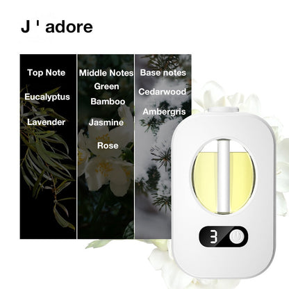 🌿 Smart aromadiffuser – 8 dufter, 4 nivåer, nattlampe. Frisk luft i alle rom! ✨💨