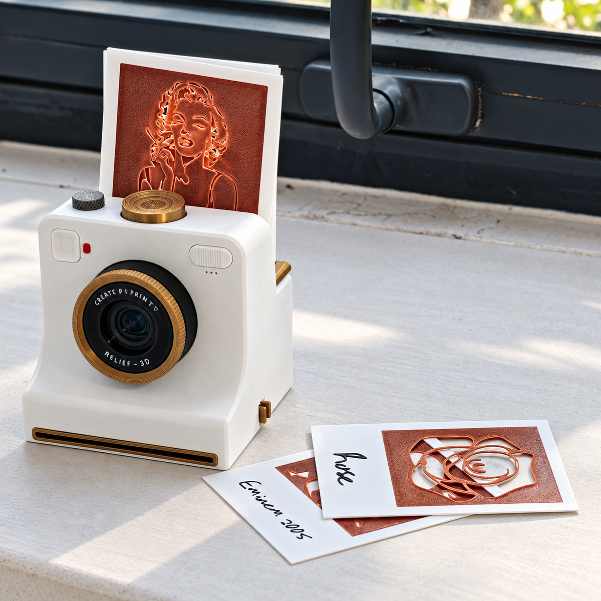 🎃Halloween-tilbud 50 % RABATT!🔥Retro kaffekunstkamera – Mekanisk latte-sjablongskriver
