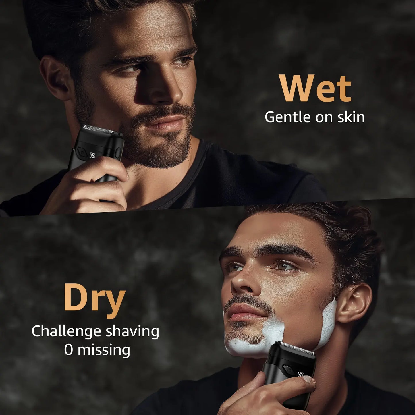 🌞Start våren med 48 % rabatt! 🪒 Mini elektrisk barbermaskin med flytende blader – Jevn og presis, hvor som helst!