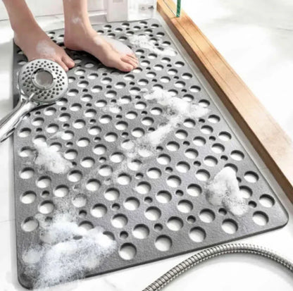 🔥2026 Hot Sale 50% RABATT✨⚡ 50 000+ SOLGT! 🚿Premium sklisikker dusjmatte med sterke sugekopper🧼