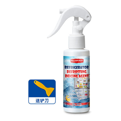 🏠🧊Avrimingsspray for kjøleskap med fryser🎁(Med gratis spatel)