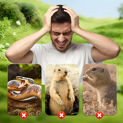 💐48 % RABATT! Hagebeskytter – Bekjemper mus og muldvarper uten kjemikalier 🌸🐭【Begrenset: 5+5 GRATIS】