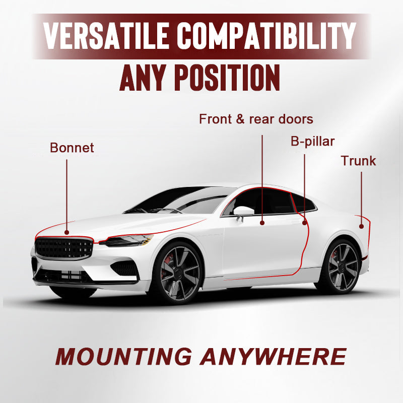 5-hulls støvtett og støtdempende tetningslist for bilindustrien