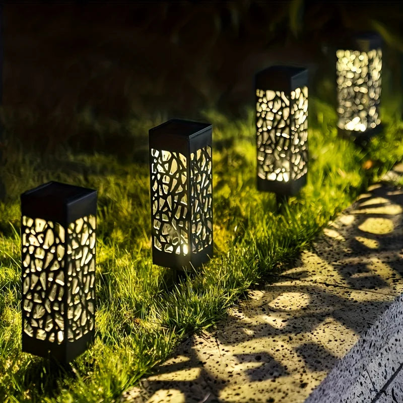 📢📢48 % RABATT!! ⏰Utendørs solcelledrevet hagelampe
