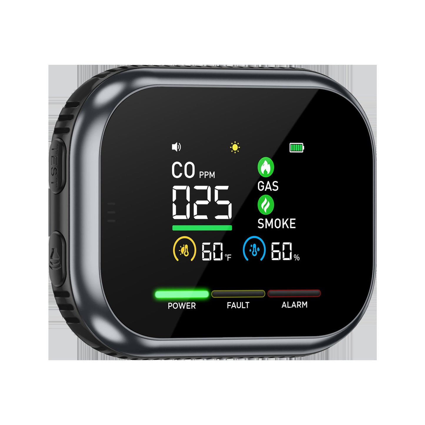 🥳 2026 HOT SALE 🥳💞 50K+ SOLD! 🔥🏠 50% OFF! Portable 6-in-1 Gas Alarm – Detects CO, Combustible Gas, Smoke & More. LCD Display & Audible Alert – Protect Your Family Without Costly Inspections! 🛡️✨
