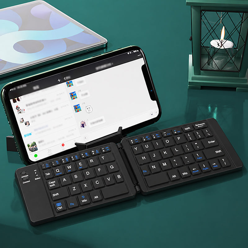 Mini-sammenleggbart tastatur for telefon/nettbrett/laptop