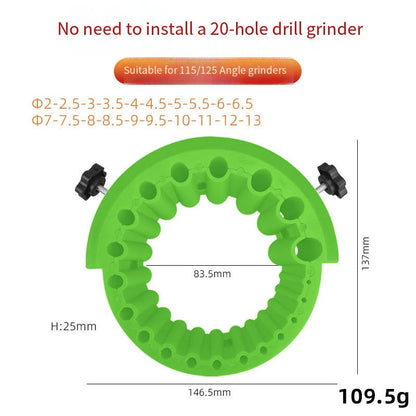 🎄Juletilbud ALLTID 48 % RABATT!🧰 Multifunksjonell borsliper for vinkelslipere: Rask sliping + slitesterk ABS - Kostnadseffektiv!