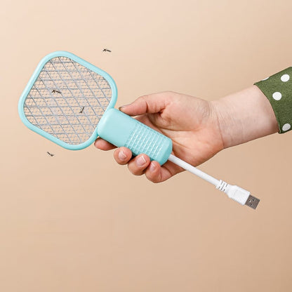 ✨2026 NYHET🔥USB Mini Myggdreper💥Bærbar fluefjerder, insektdreper for skadedyrbekjempelse, myggflaggermus for innendørs og utendørs bruk