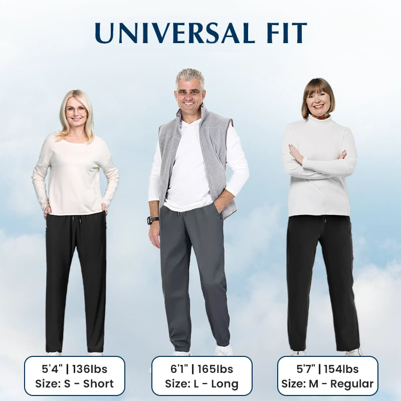 💖SISTE DAGS SALG 48 % RABATT💖🎁Unisex Ultra Myke Stretch Perfect Falling Casual Bukser 2