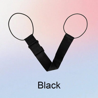 🖤Begrenset julesalg! 50 % RABATT ✨ Elastisk bagasjestropp (håndfri for reiser) – Fest vesker til kofferten for flyplasser/ferier/forretningsreiser!