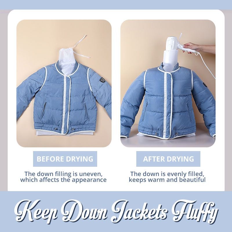 Dunjakke hurtigtørkende veske