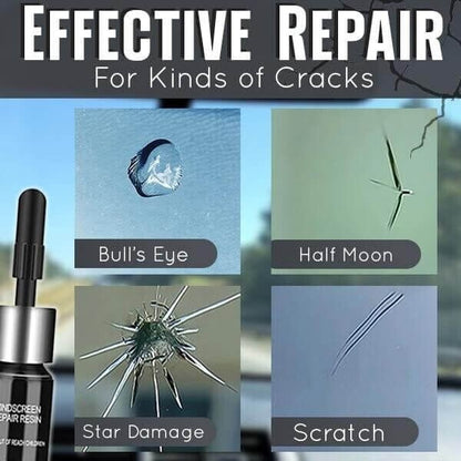 🔥BEGRENSET SALG - KJØP 1 FÅ 1 GRATIS🔥Reparasjonssett for glass som ikke har sprekker